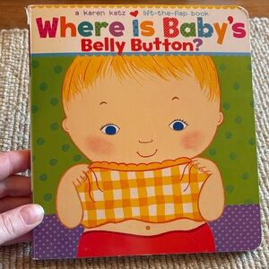 Where is Baby's Belly Button? Lift-the-Flap Book (3 for 10)